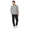 Callaway Gents Double Brushed Jacquard ¼ Zip Pullover Concrete (018)