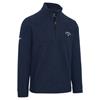 Callaway Gents Double Brushed Jacquard ¼ Zip Pullover Peacoat (410)