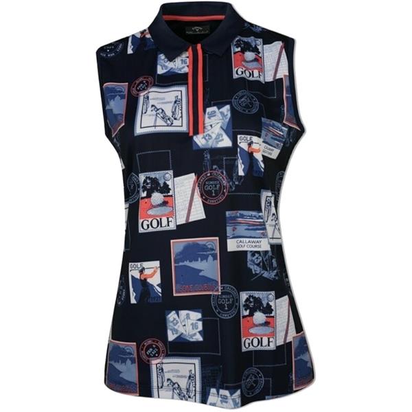 Callaway Ladies Postcard Printed Polo 