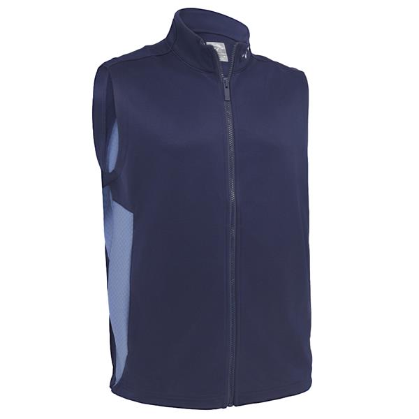 Callaway Gents Chev Textured Vest Peacoat (410)
