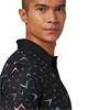 Callaway Gents All Over Chev Geo Print Polo Shirt Caviar (002)