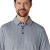 Callaway Gents Tee All Over Print Polo Shirt Peacoat (410)
