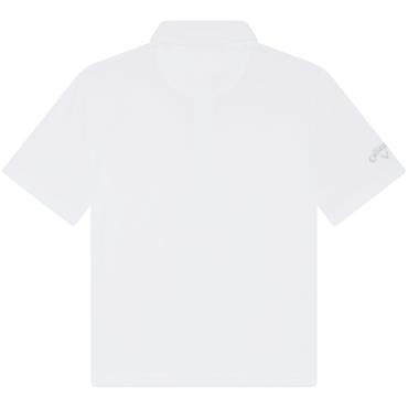 Callaway Boys Tournament Solid Polo Bright White 100