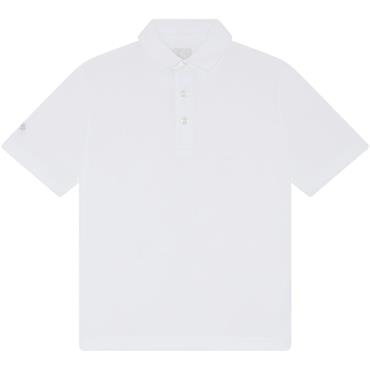 Callaway Boys Tournament Solid Polo Bright White 100