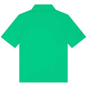 Callaway Boys Tournament Solid Polo Holly Green 324