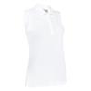 Callaway Ladies Tournament Sleeveless Polo Shirt Bright White (100)