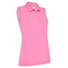 Callaway Ladies Tournament Sleeveless Polo Shirt Cheeky Pink (674)