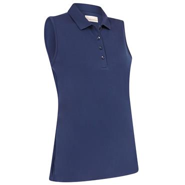 Callaway Ladies Tournament Sleeveless Polo Shirt Peacoat (410)