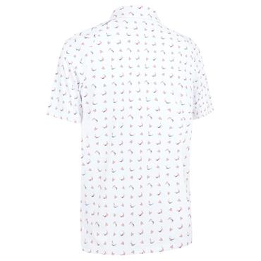 Callaway Gents Swing Chev Polo Shirt Bright White (100)