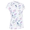 Callaway Ladies Linear Petals Polo Shirt White (123)