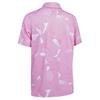 Callaway Gents Kick Flip Polo Shirt Strawberry Pink (689)