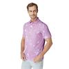 Callaway Gents Kick Flip Polo Shirt Strawberry Pink (689)