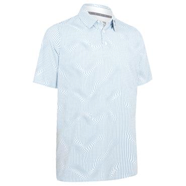 Callaway Gents Wrapped Gingham Polo Shirt Bright White (100)