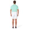 Callaway Gents Wrapped Gingham Polo Shirt Neptune Green  (313)