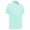 Callaway Gents Wrapped Gingham Polo Shirt Neptune Green  (313)