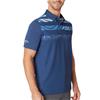 Callaway Gents Trippy Block Polo Shirt Peacoat (410)