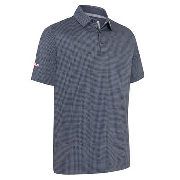 Callaway Gents Odyssey Print Polo Shirt Caviar (002)