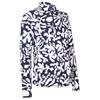 Callaway Ladies Abstract Floral Sun Protection Top Peacoat (410)