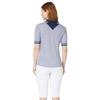 Callaway Ladies Chev Geo 1/2 Sleeve Polo Shirt Flintstone (075)