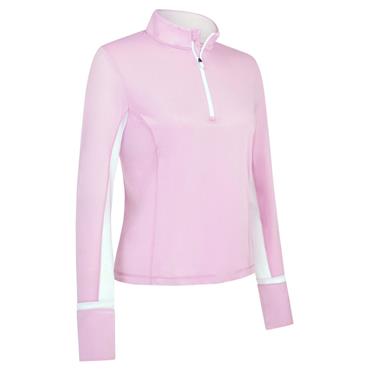 Callaway Ladies Colour Block Sun Protection Top Orchid (678)