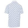 Callaway Gents Sailboat Sunset Geo Print Polo Shirt Bright White (100) 