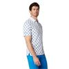 Callaway Gents Sailboat Sunset Geo Print Polo Shirt Bright White (100) 
