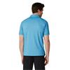 Callaway Gents Tile Gingham Print Polo Shirt Brilliant Blue (431)