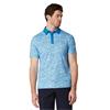 Callaway Gents Hex Marble Polo Shirt Brilliant Blue (431)