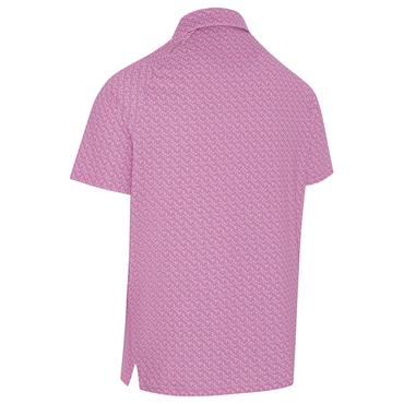 Callaway Gents Timeless Chev Polo Shirt Rose Bouquet (658)