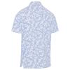 Callaway Gents Chev Botanical Polo Shirt Vista Blue (993)