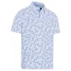Callaway Gents Chev Botanical Polo Shirt Vista Blue (993)