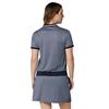 Callaway Ladies Scarf Geo Printed Performance Polo Shirt Peacoat (410)