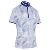 Callaway Ladies ¼ Zip Rib Collar Polo Shirt Brilliant White (123)