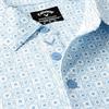 Callaway Gents Foulard Printed Polo Shirt Vista Blue (993)