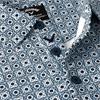 Callaway Gents Foulard Printed Polo Shirt Peacoat (410)
