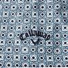 Callaway Gents Foulard Printed Polo Shirt Peacoat (410)