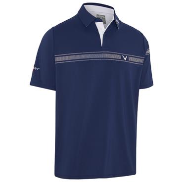 Callaway Gents Odyssey Block Polo Shirt Peacoat (410)