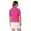 Callaway Ladies Rib Play Polo Shirt Fuchsia Purple (657)