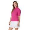 Callaway Ladies Rib Play Polo Shirt Fuchsia Purple (657)
