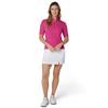 Callaway Ladies Rib Play Polo Shirt Fuchsia Purple (657)