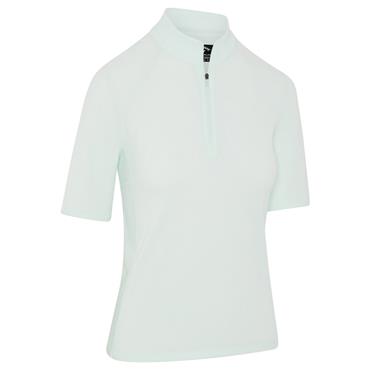 Callaway Ladies Rib Play Polo Shirt Salt Air (350)