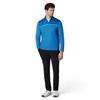 Callaway Gents Odyssey Printed Block ¼ Zip Brilliant Blue (431)