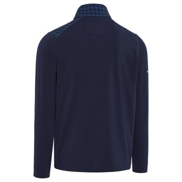 Callaway Gents Odyssey Printed Block ¼ Zip Peacoat (410)
