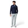 Callaway Gents Odyssey Printed Block ¼ Zip Peacoat (410)