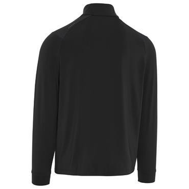 Callaway Gents Block Printed Chev Textured ¼ Zip Pullover Peacoat (410)
