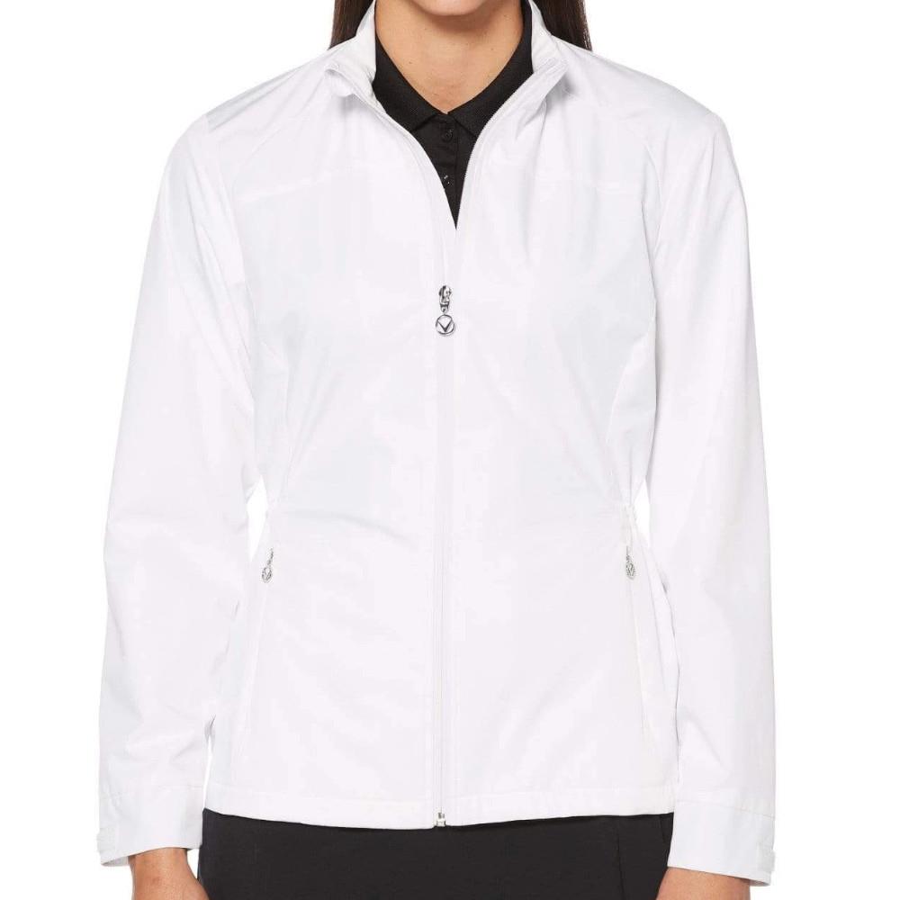 Callaway Ladies Full Zip Windwear Jacket White Golf Store