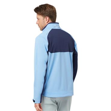 Callaway Gents Stormilite III Waterproof Jacket Peacoat - Mint Bluebird (966)