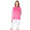 Callaway Ladies Engineered Chev Primaloft Vest Cheeky Pink (674)