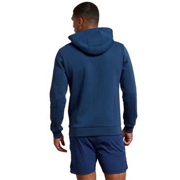Gym+Coffee Gents Relentless Zip Hoodie Petrol Blue
