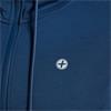 Gym+Coffee Gents Relentless Zip Hoodie Petrol Blue